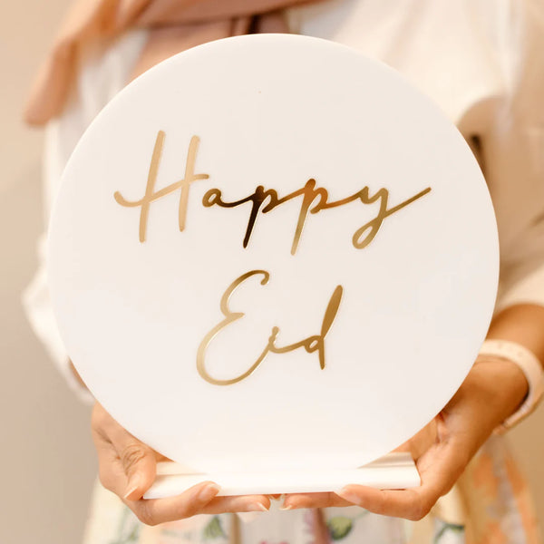 Acrylic ‘Happy Eid’ Stand