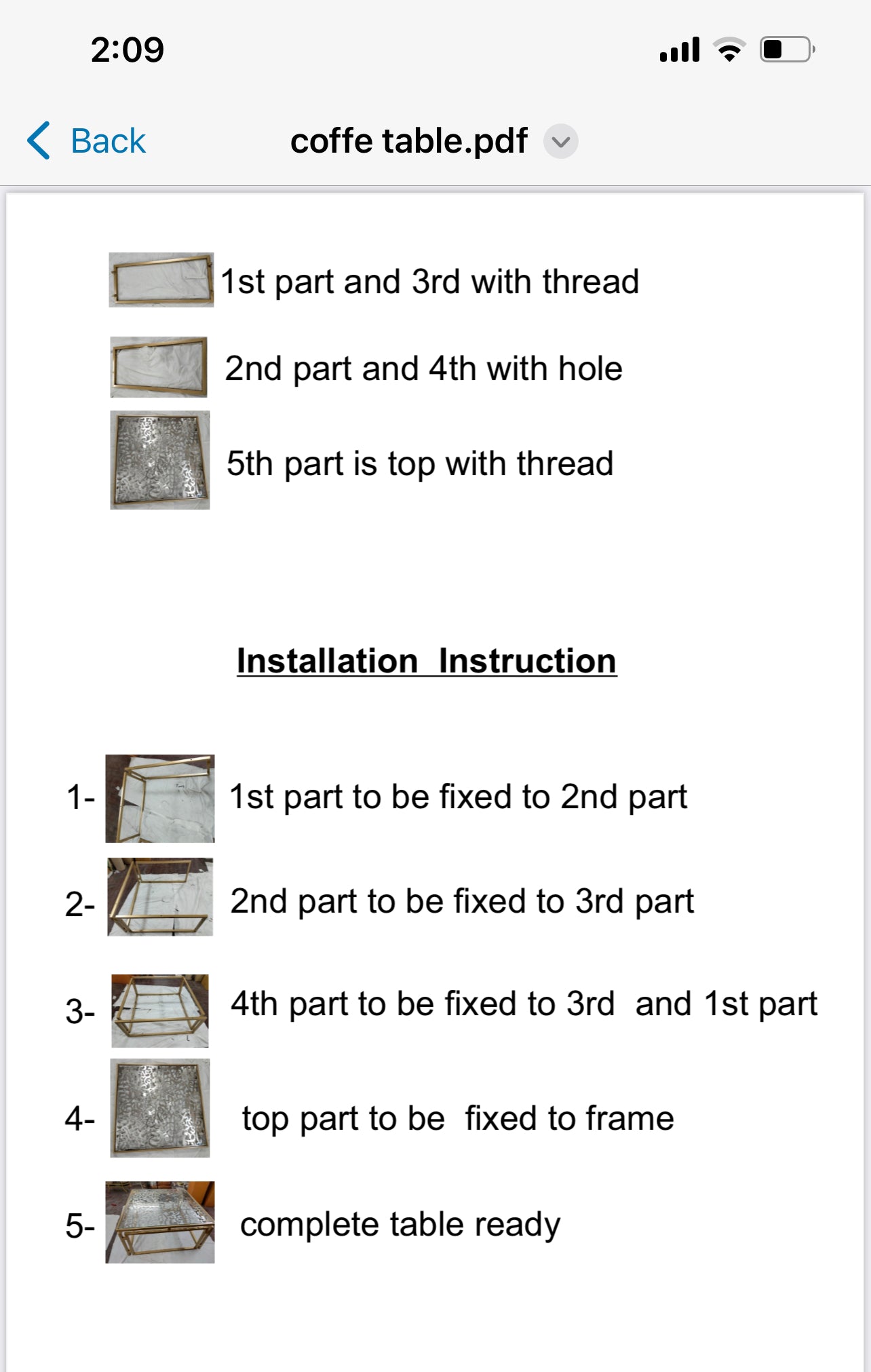 Ahlan wa Sahlan Side Tables (50%OFF)