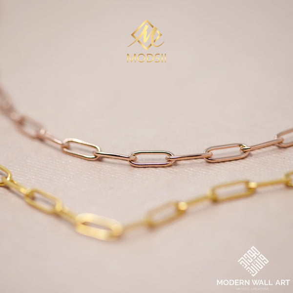 Square Necklace 18K Gold Plated | Women