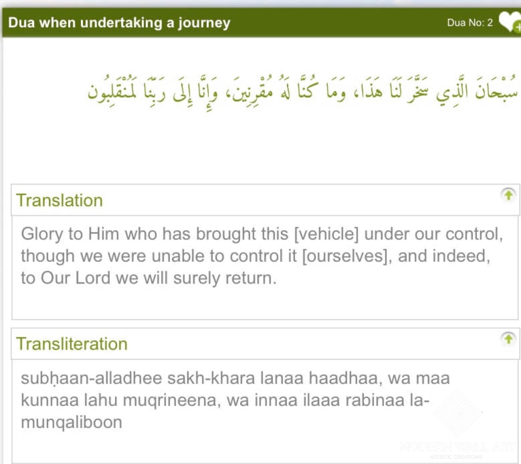 TRAVEL JOURNEY DUA CAR HANG IN STAINLESS STEEL - Modern Wall Art