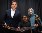 Shahada calligraphy sword wall art