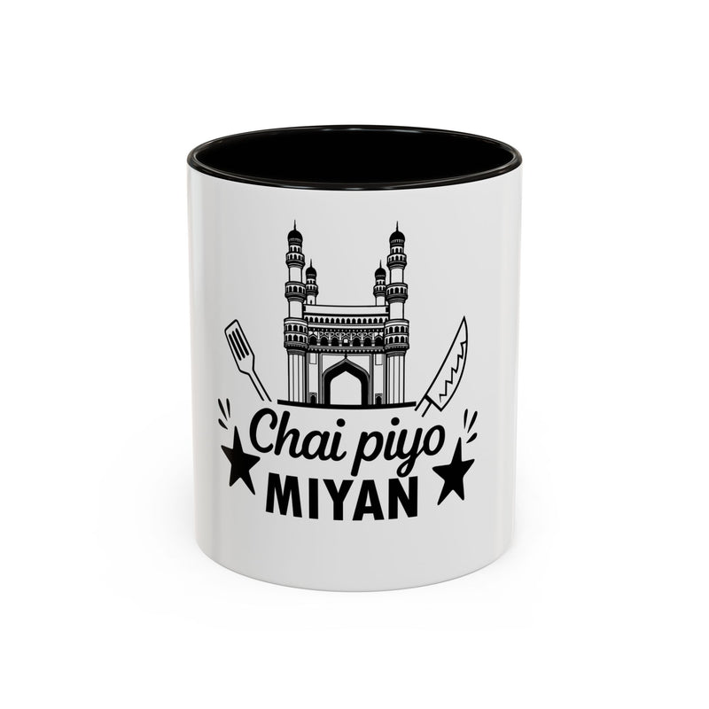 Hyderabadi -Chai Piyo Miyan Mug (11oz, 15oz)