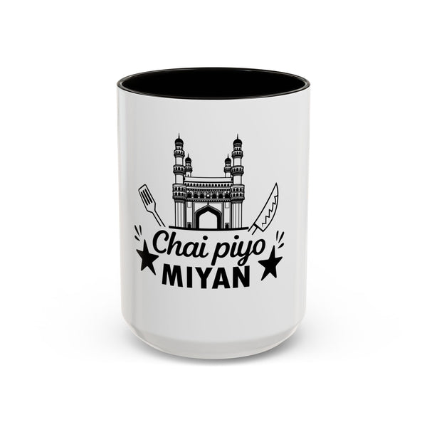Hyderabadi -Chai Piyo Miyan Mug (11oz, 15oz)
