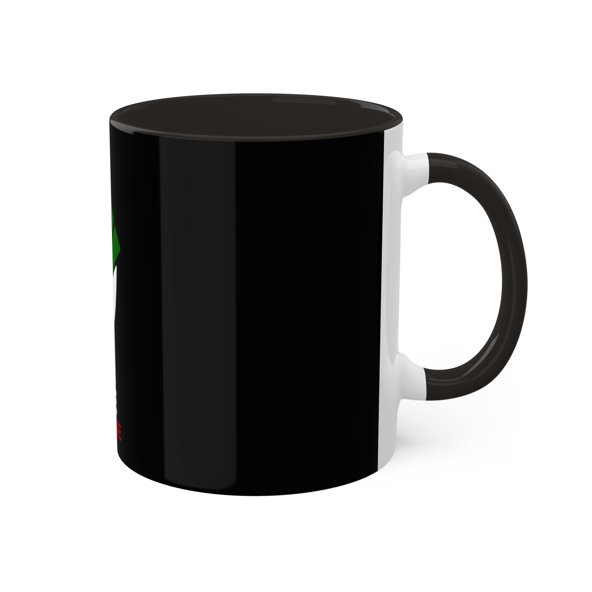Black Free Palestine Mugs