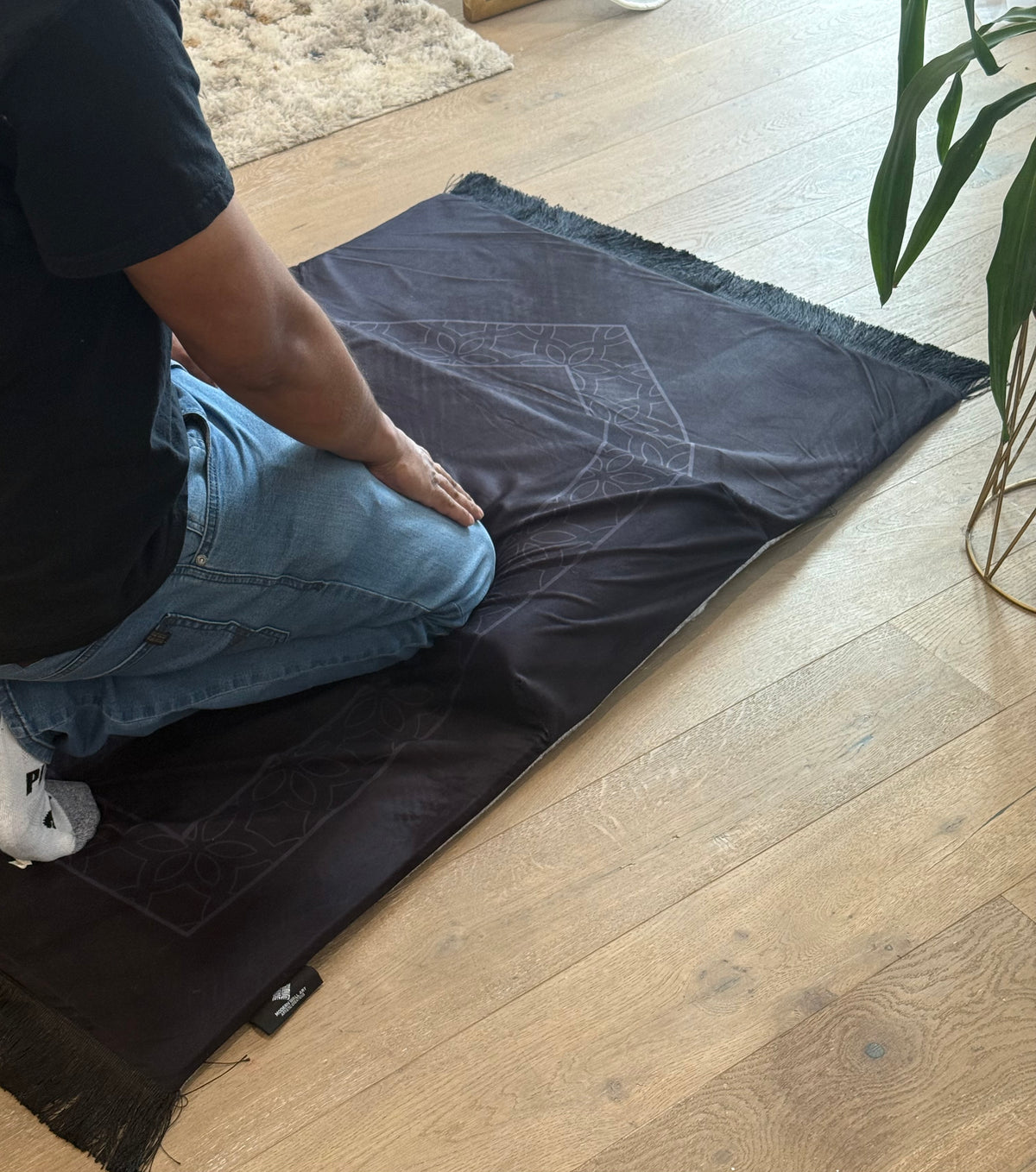 Salat Rukuh Rukuh Relief Memory Foam Prayer Mat – Extra Large Islamic Rug for Knee ...
