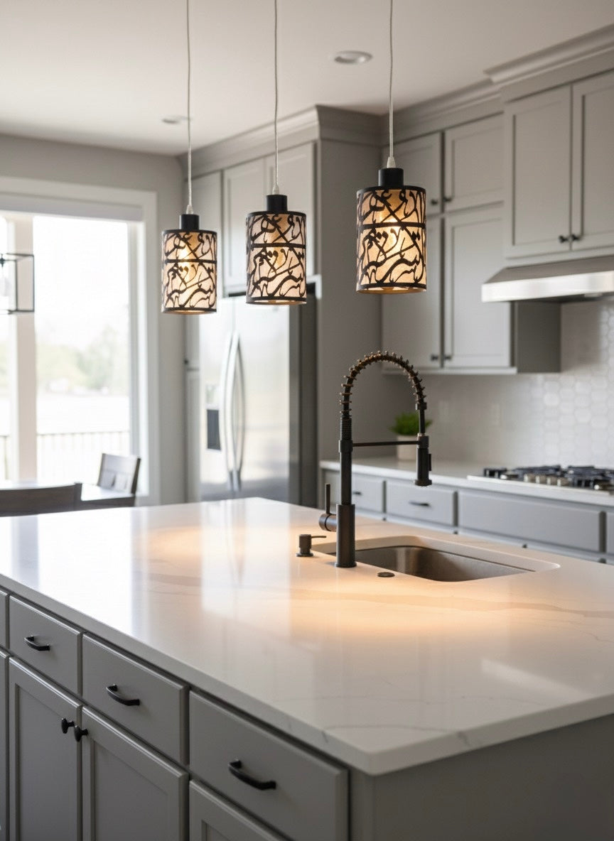 Arabic Calligraphy Pendant Lighting Lamp (Ready to ship)