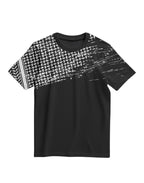 Palestine Keffiyeh T-shirt - black & white
