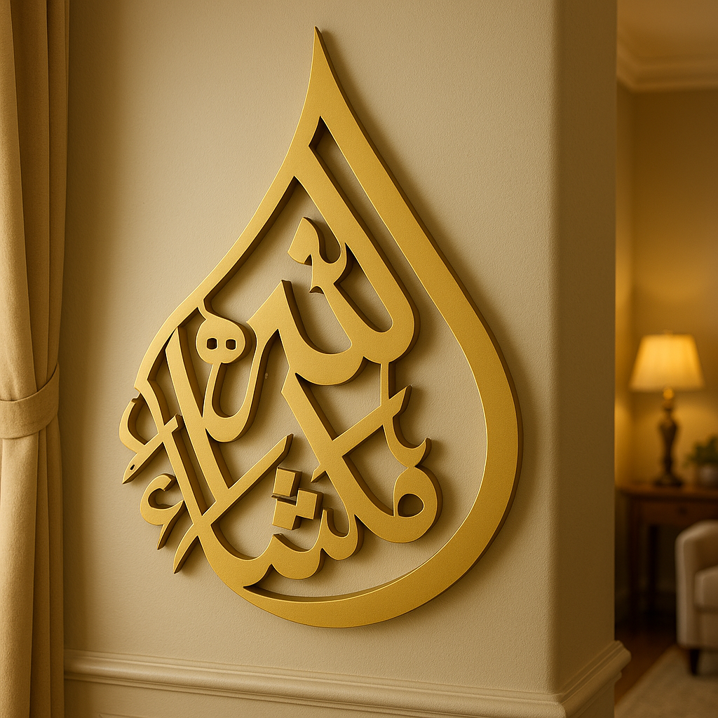 Mashallah Teardrop Art