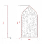 Islamic LED Mihrab Light for Ramadan and Eid