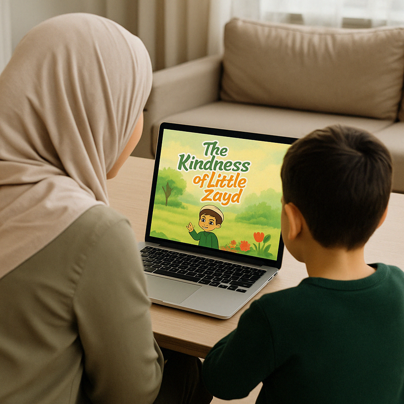 The kindness of little Zayd (Digital book).