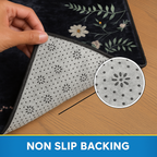 Luxury Islamic Prayer Mat & Rug – Large 48x28” Velvet with Anti-Slip, Lightweight & Travel-Friendly