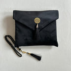 Travel Prayer Mat with Prayer Beads and pouch.