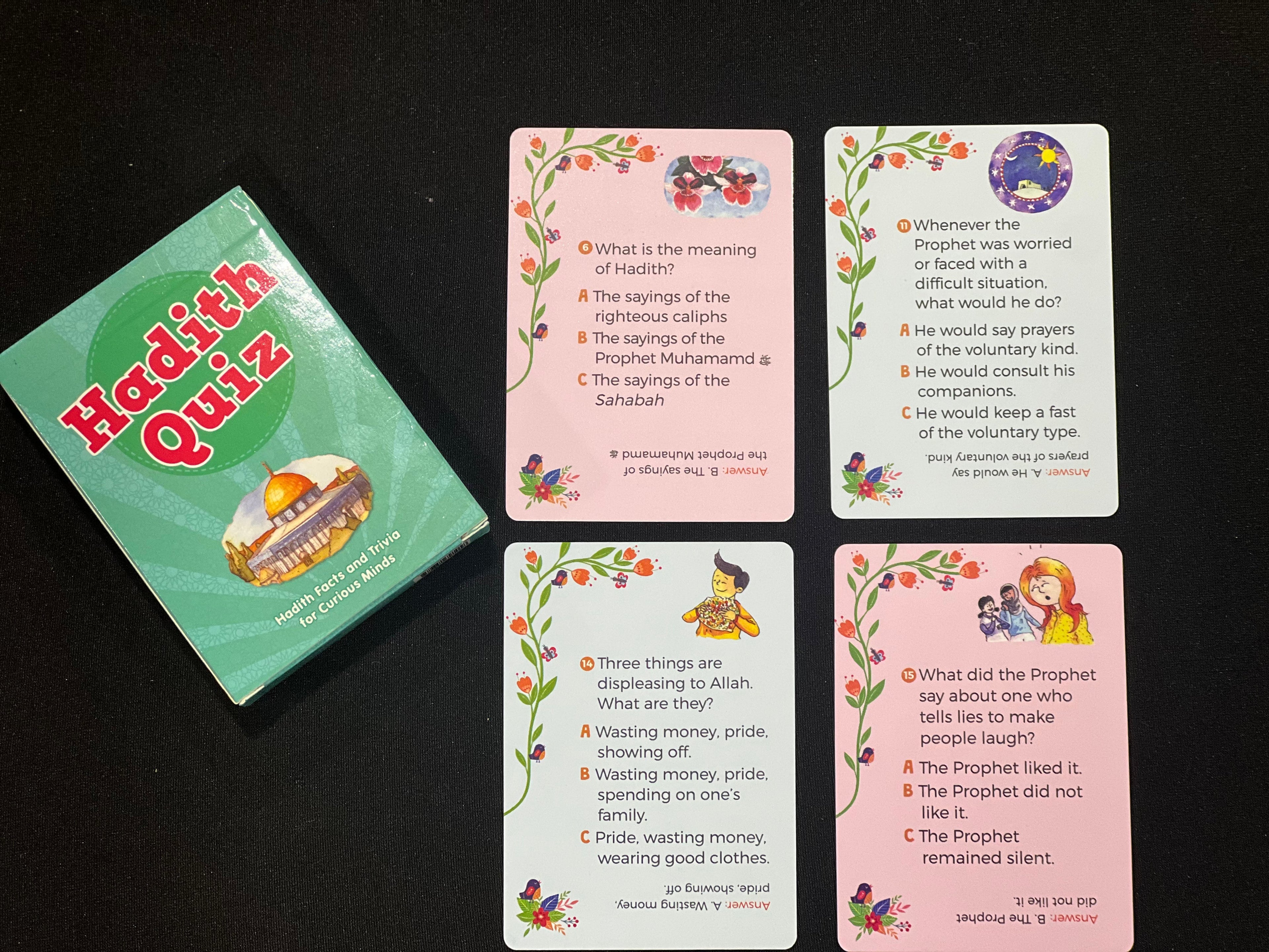 Islamic Themed Quiz Cards 100% Knowledge 100% Fun - NEW EDITION LAUNCH