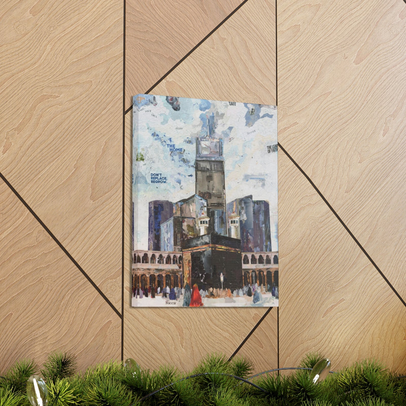 Makkah, Quality Canvas Wall Art Print, Ready to Hang Wall Art Home Decor