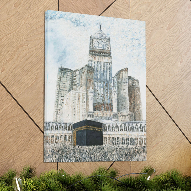 Hajj, Quality Canvas Wall Art Print, Ready to Hang Wall Art Home Decor