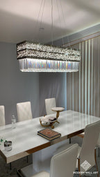 Ayat Al Kursi Chandelier - Modern Wall Art