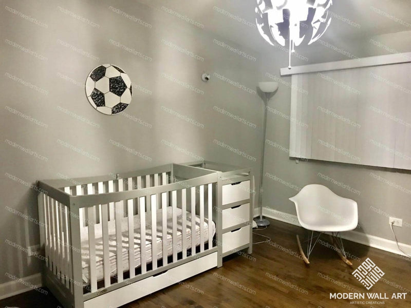 Baby Soccer Ball - Modern Wall Art
