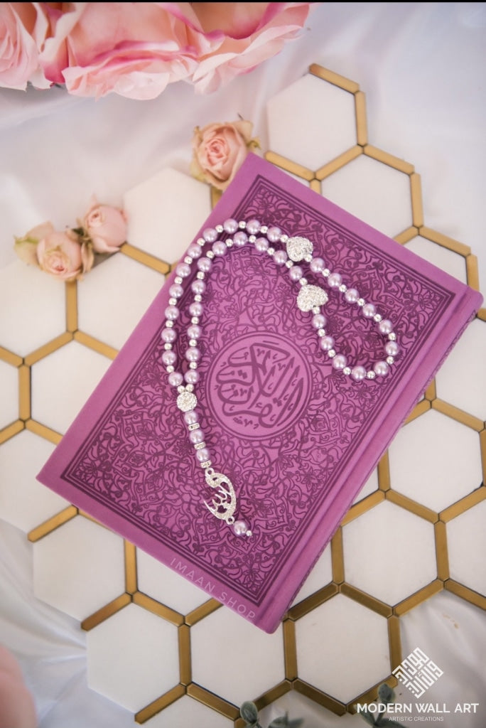 Bundle # 5 | Large Arabic Quran + Matching Tasbih 33 Beads