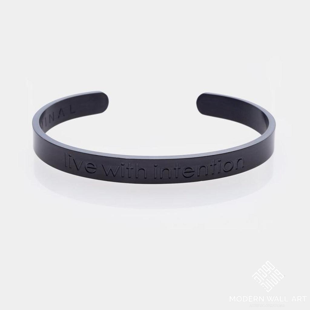 CUSTOM NAME/QUOTE CUFF | MEN - Modern Wall Art