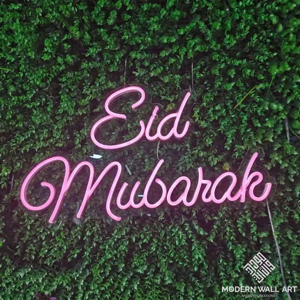 Eid Mubarak Neon Led Light