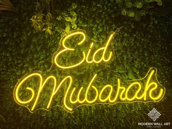 Eid Mubarak Neon Led Light