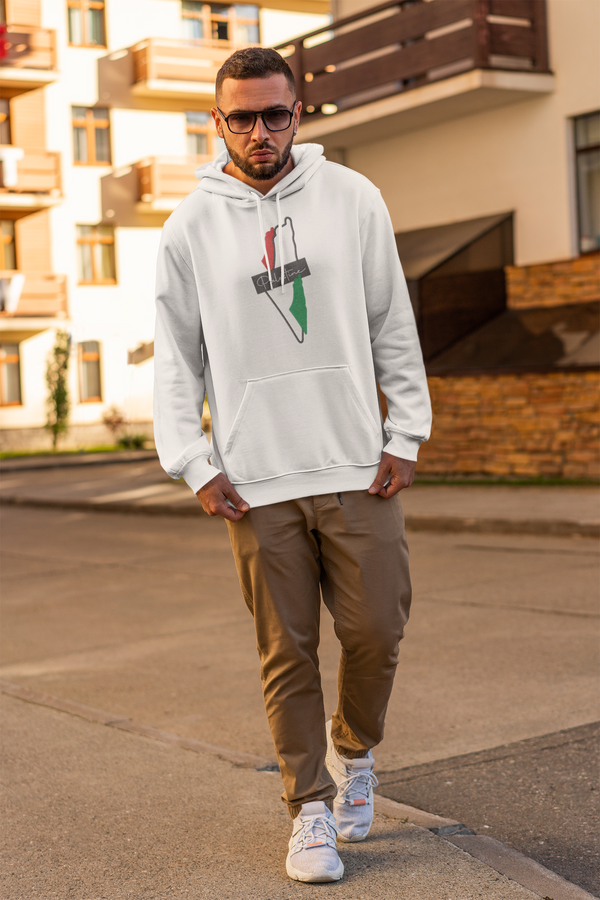 Embroidered Palestine Map (Flag) Pullover (UNISEX)