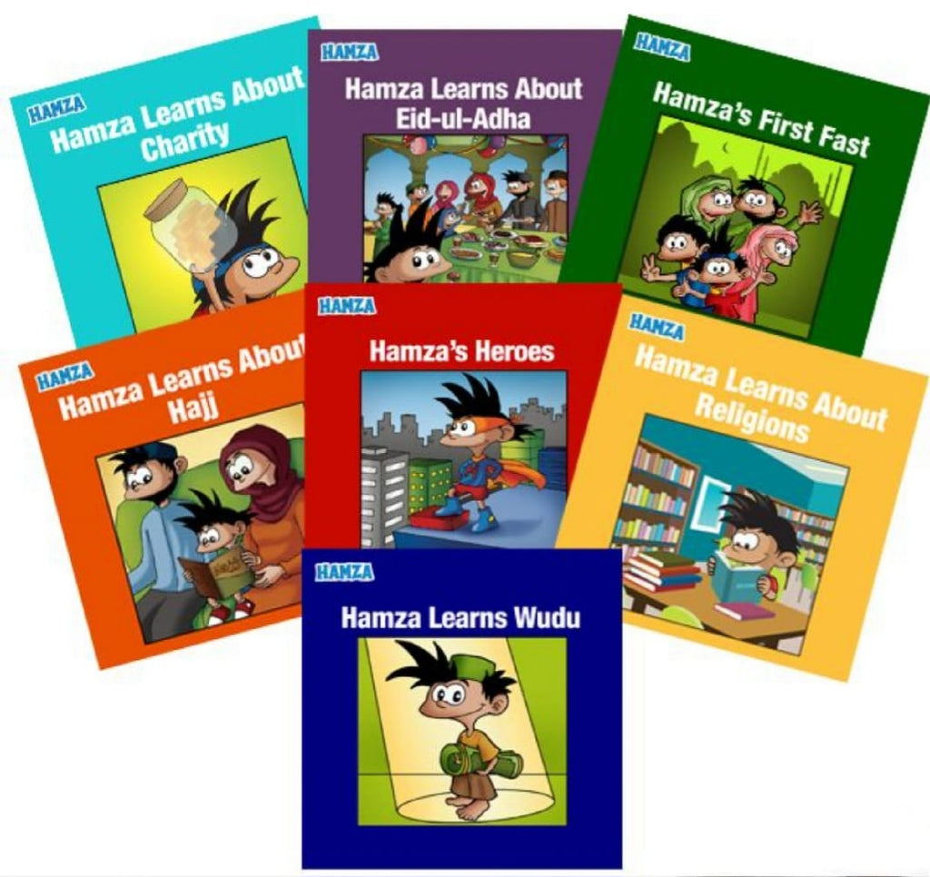 Hamza the Muslim Boy : The Complete Collection (7 Book Set) Ages 4 to 8 (Asna Chaudhry)