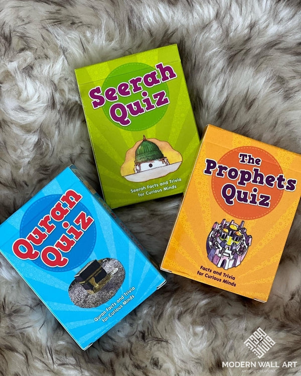 Islamic Themed Quiz Cards 100% Knowledge Fun