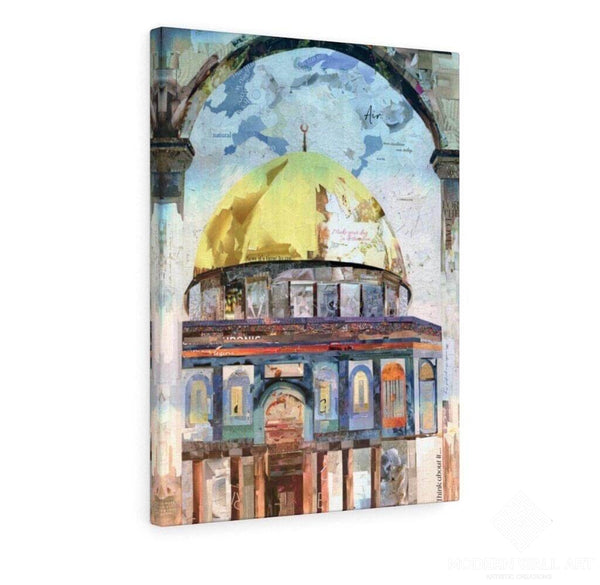 Masjid Al Aqsa Collage - Modern Wall Art