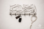 Metal HIGH QUALITY Key holder -God bless this home-اللهم بارك هذا البيت with GIFT BOX - Modern Wall Art