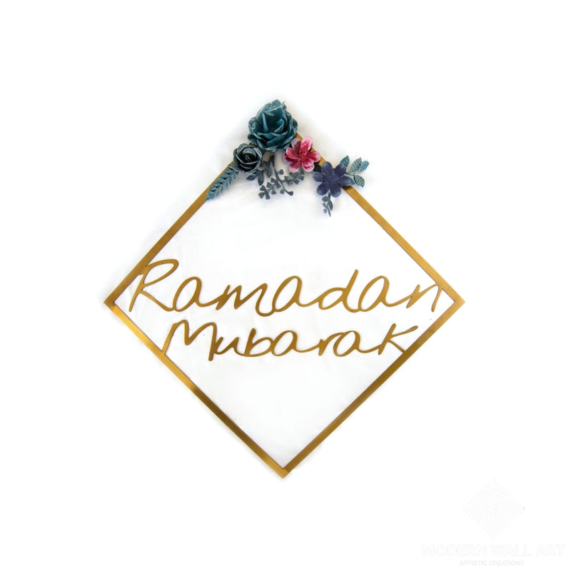 Ramadan Sale 2021 Mubarak Wreath In Stainless Steel