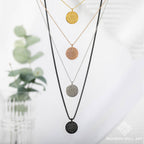 Shahada Necklace 18K Gold plated Round - Modern Wall Art