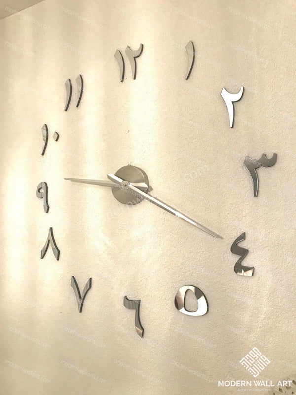 Simple Arabic Number Clock (clock hand NOT included) - Modern Wall Art