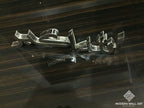 Stainless Steel 3D arabic Allah ho akbar Table decor - Modern Wall Art