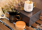 Verily With Hardship Comes Ease ( ) Mugs Set Of 2 With Coaster & Gift Box Business Industrial