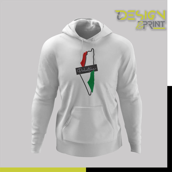 Embroidered Palestine Map (Flag) Pullover (UNISEX)